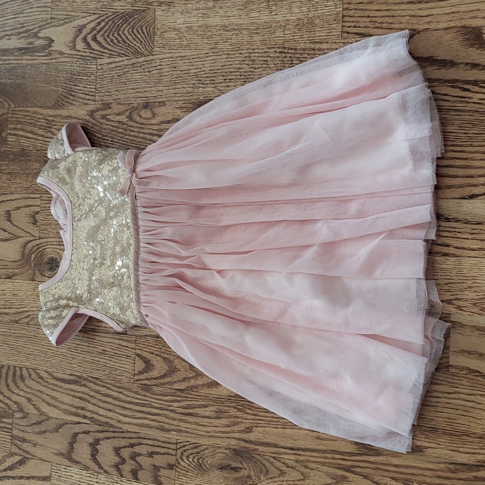(24M) Sugar Plum Sequin Bodice Fit & Flare Formal Dress Party Wedding Feminine